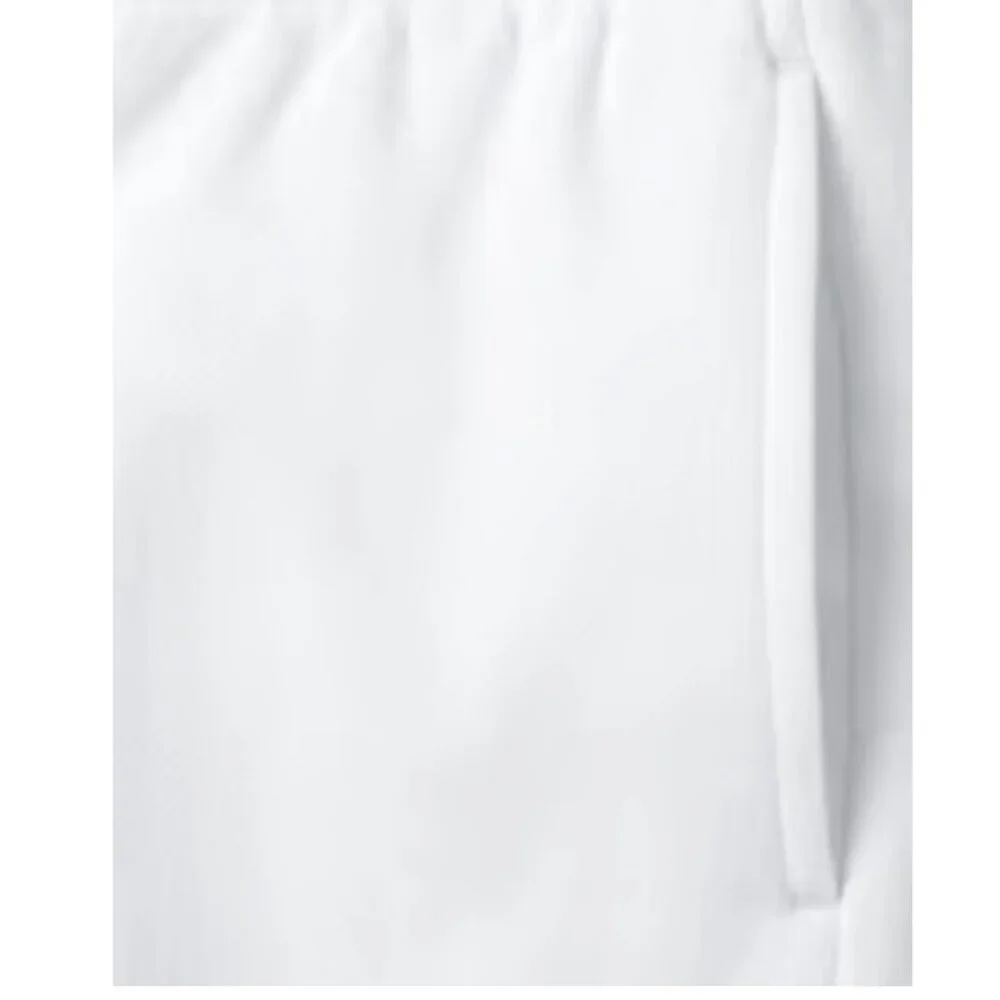 THE CHILDREN’S PLACE BOYS WHITE COLORBLOCK FLEECE JOGGERS NWT SZ 16/XL